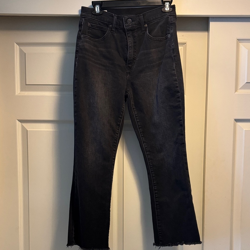 Gap kick fit high rise flare jeans